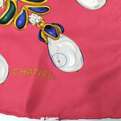 Chanel Scarf Red