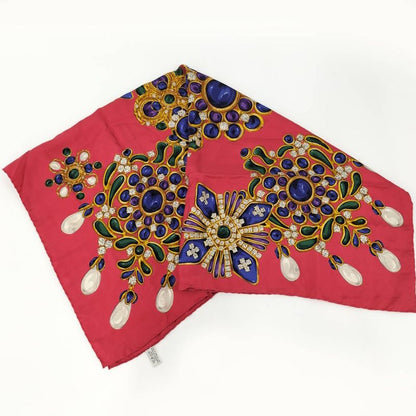Chanel Scarf Red