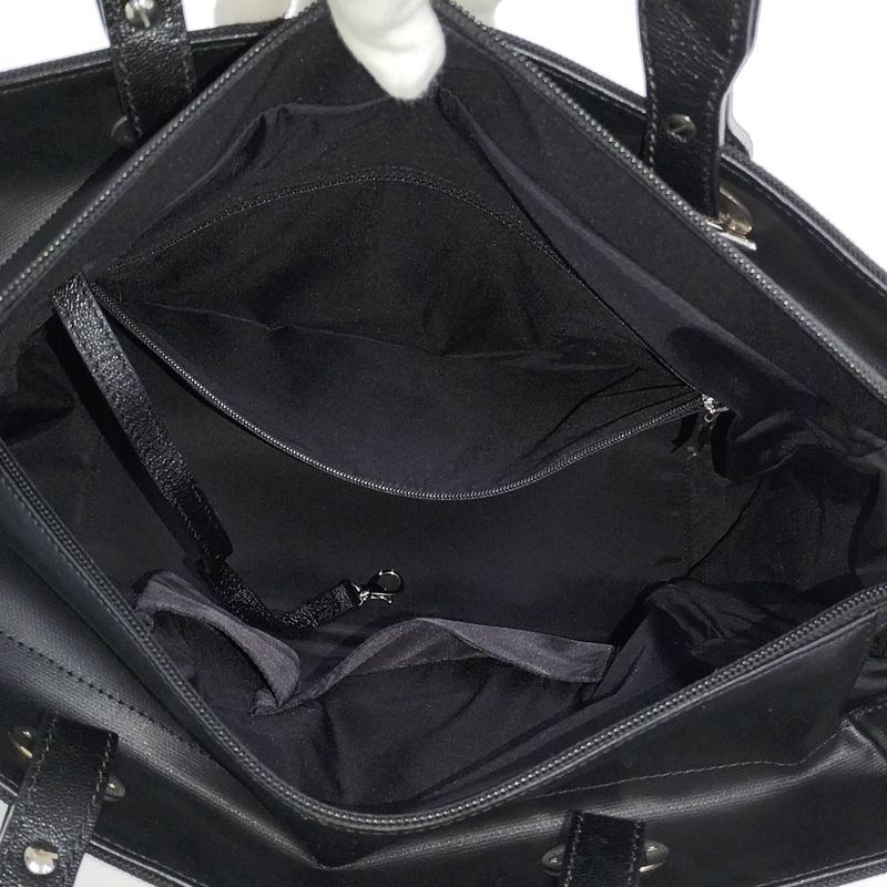 Chanel Paris Biarritz MM Tote Leather Black