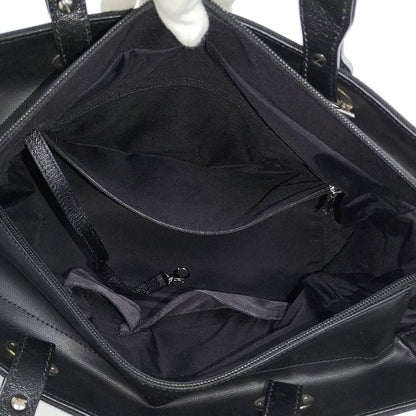 Chanel Paris Biarritz MM Tote Leather Black