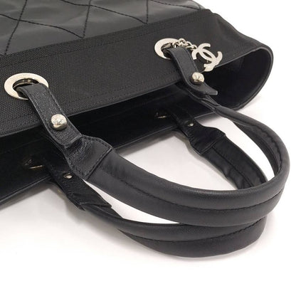 Chanel Paris Biarritz MM Tote Leather Black