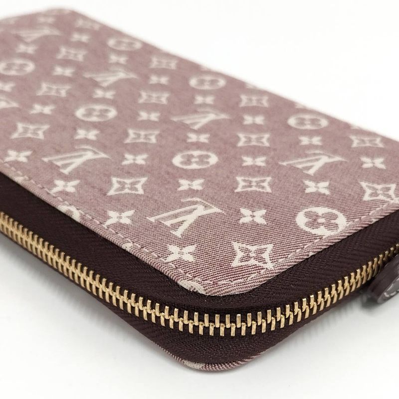 Louis Vuitton Zip Around Wallet Zippy Wallet Monogram Idylle Sepia