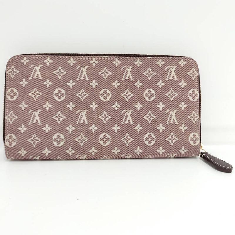 Louis Vuitton Zip Around Wallet Zippy Wallet Monogram Idylle Sepia