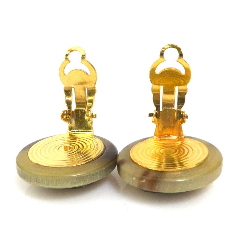 Hermes Earrings Brown