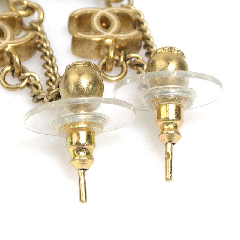 Chanel Earrings White