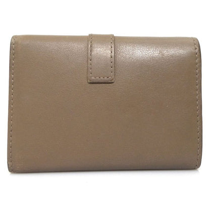 Saint Laurent Key Case Leather Brown