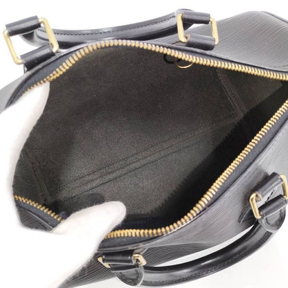 Louis Vuitton Speedy 25 Handbag Epi Noir Black
