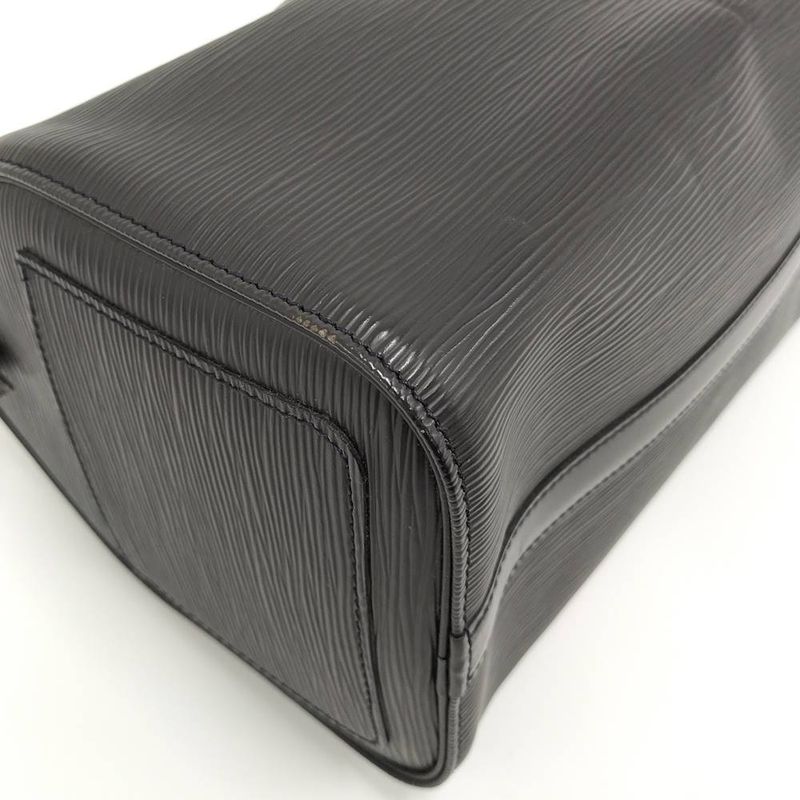 Louis Vuitton Speedy 25 Handbag Epi Noir Black