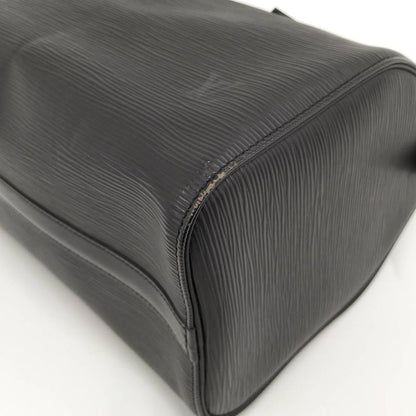 Louis Vuitton Speedy 25 Handbag Epi Noir Black