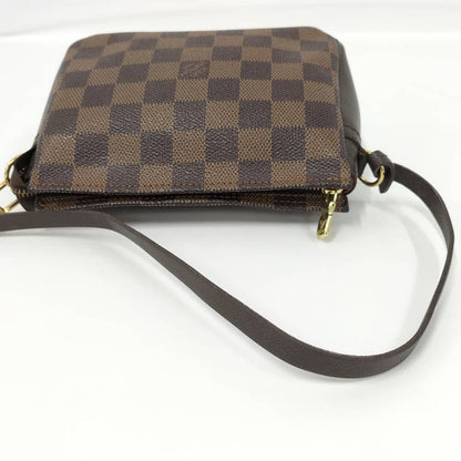 Louis Vuitton Trousse Makeup Handbag Pouch Damier Ebene