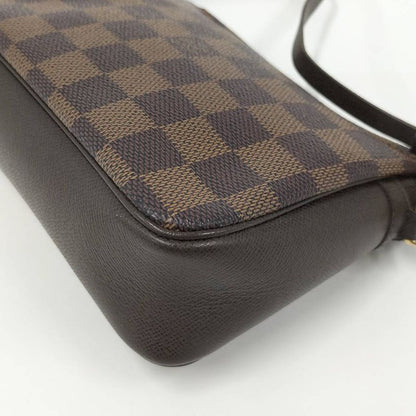 Louis Vuitton Trousse Makeup Handbag Pouch Damier Ebene