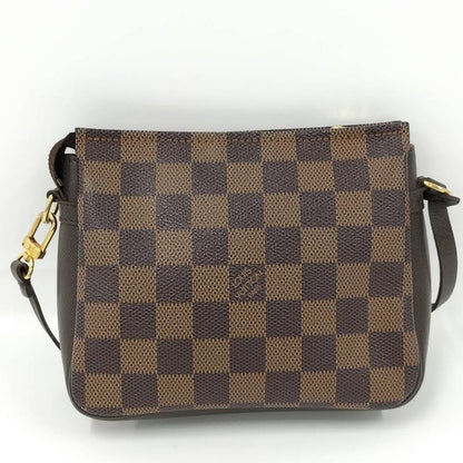 Louis Vuitton Trousse Makeup Handbag Pouch Damier Ebene