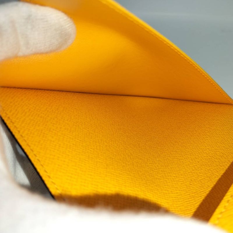 Louis Vuitton Passport Cover Couverture NM Monogram Macassar Saffron Yellow