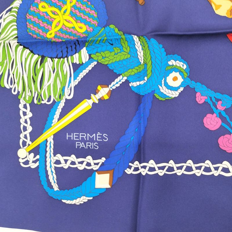 Hermes Scarf Carre 90 Timpani Player