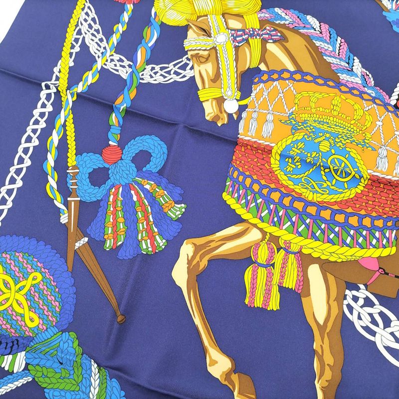 Hermes Scarf Carre 90 Timpani Player