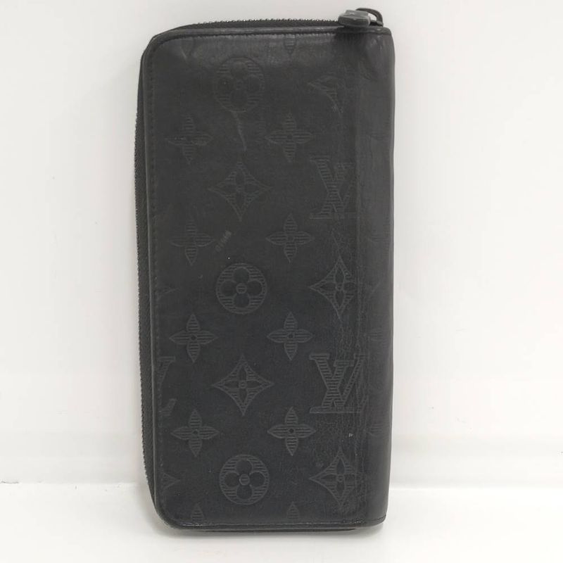 Louis Vuitton Zippy Wallet Vertical Zip Around Monogram Shadow