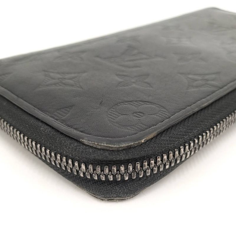 Louis Vuitton Zippy Wallet Vertical Zip Around Monogram Shadow