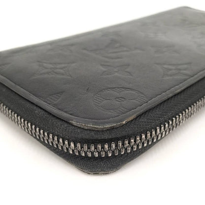 Louis Vuitton Zippy Wallet Vertical Zip Around Monogram Shadow