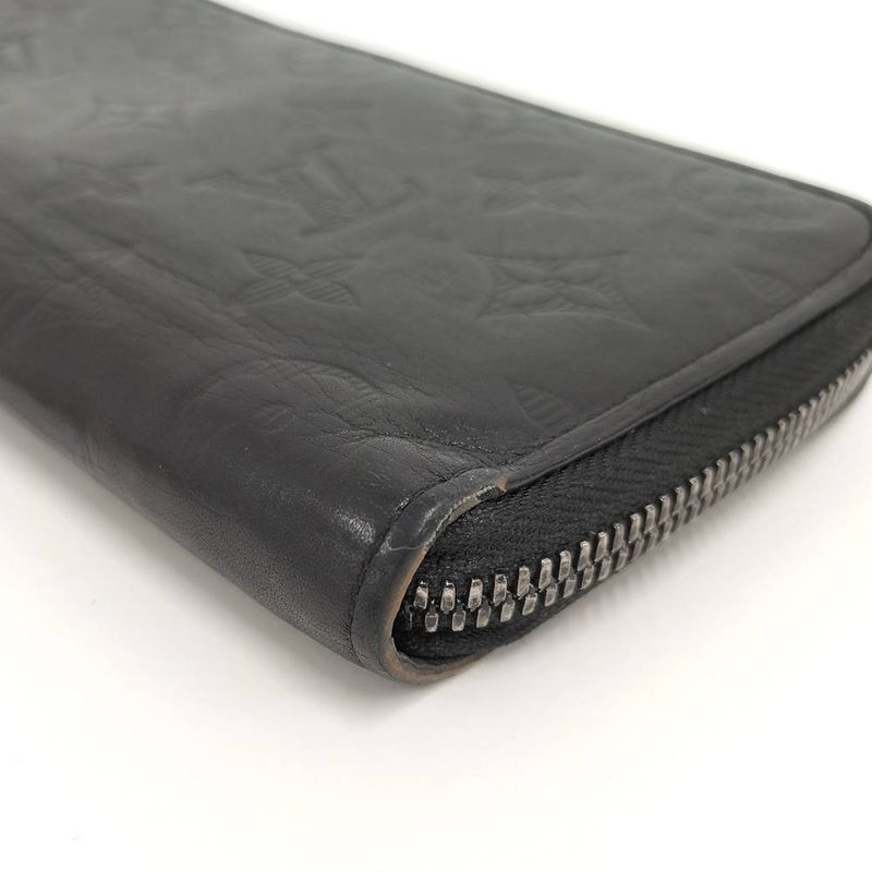 Louis Vuitton Zippy Wallet Vertical Zip Around Monogram Shadow