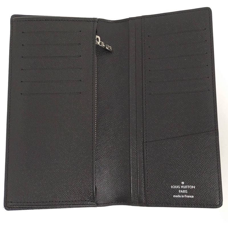 Louis Vuitton Bifold Long Wallet Portefeuille Brother Damier Graphite