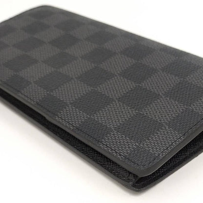 Louis Vuitton Bifold Long Wallet Portefeuille Brother Damier Graphite