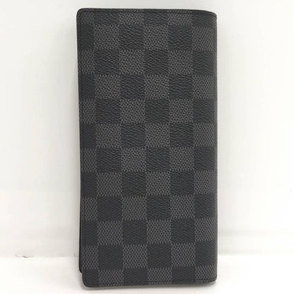 Louis Vuitton Bifold Long Wallet Portefeuille Brother Damier Graphite