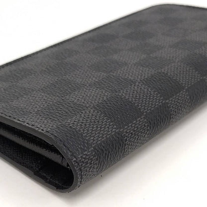Louis Vuitton Bifold Long Wallet Portefeuille Brother Damier Graphite