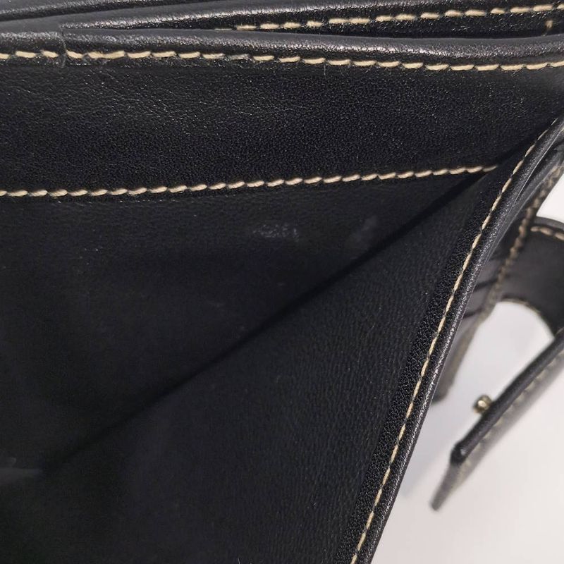 Gucci Hook Wallet GG Canvas Black