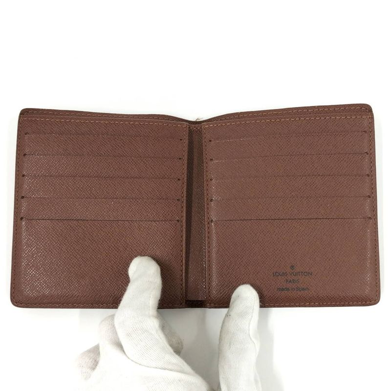 Louis Vuitton Bifold Wallet Portobier 10 Cult Cles Monogram