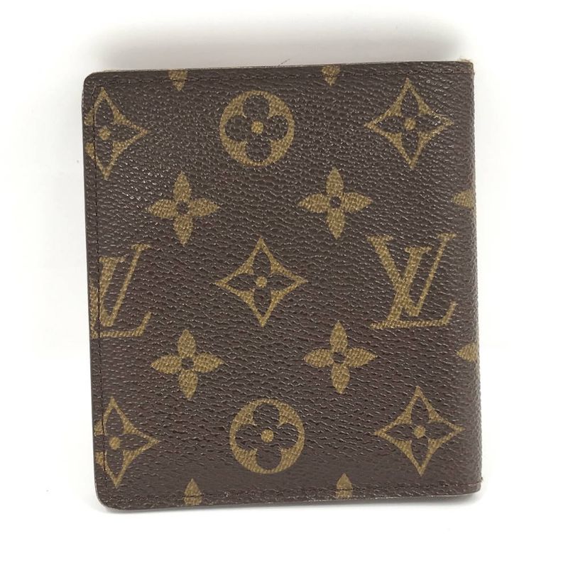 Louis Vuitton Bifold Wallet Portobier 10 Cult Cles Monogram