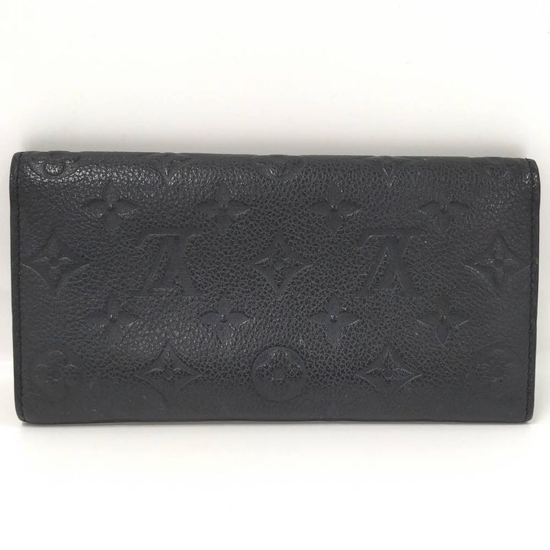 Louis Vuitton Portefeuille Emily Bifold Long Wallet Monogram Empreinte