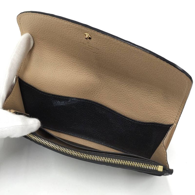 Louis Vuitton Portefeuille Emily Bifold Long Wallet Monogram Empreinte