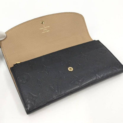 Louis Vuitton Portefeuille Emily Bifold Long Wallet Monogram Empreinte
