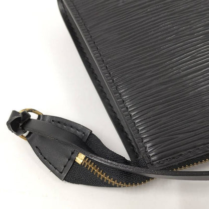 Louis Vuitton Pochette Accessoire Handbag Epi Noir Black