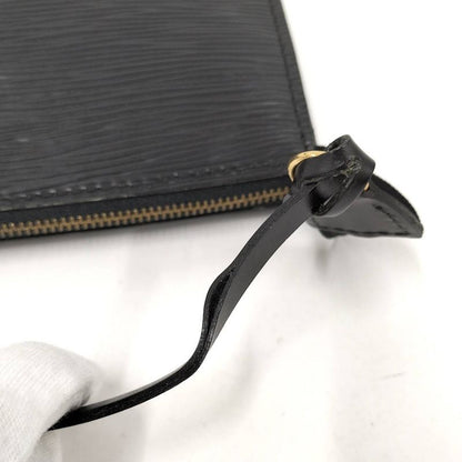 Louis Vuitton Pochette Accessoire Handbag Epi Noir Black