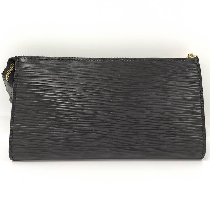 Louis Vuitton Pochette Accessoire Handbag Epi Noir Black