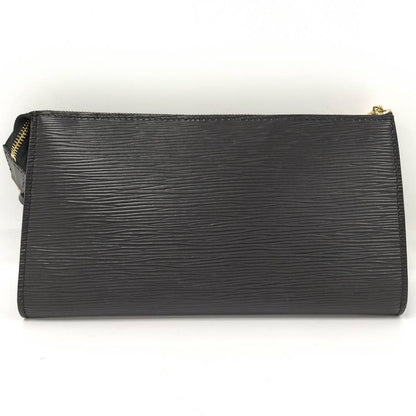 Louis Vuitton Pochette Accessoire Handbag Epi Noir Black