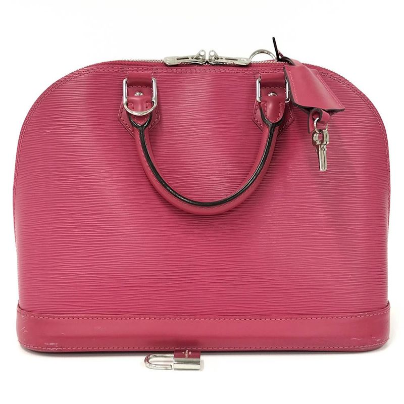 Louis Vuitton Alma PM Handbag Epi Pink