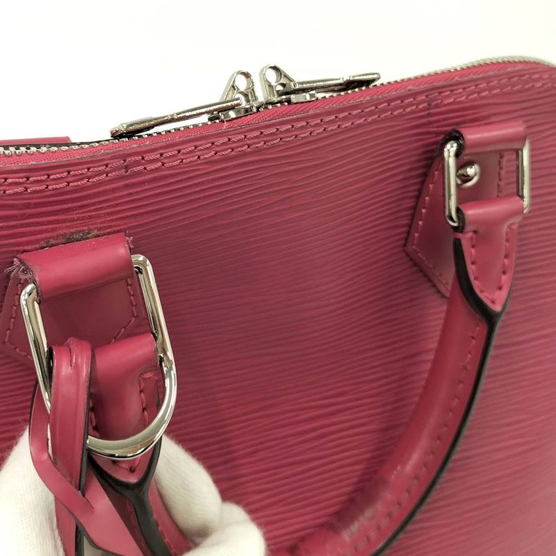 Louis Vuitton Alma PM Handbag Epi Pink