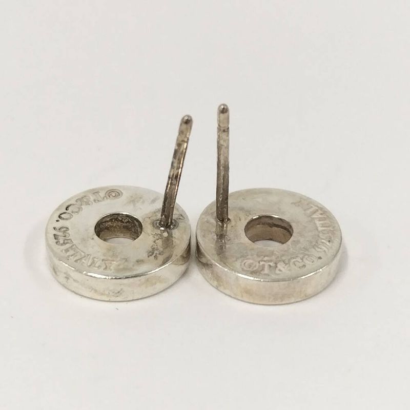 Tiffany & Co. Circle Earrings Silver
