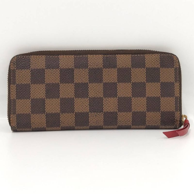 Louis Vuitton Portefeuille Clemence Damier Ebene