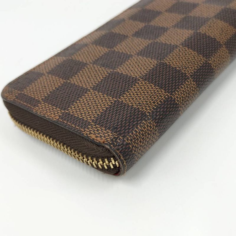 Louis Vuitton Portefeuille Clemence Damier Ebene