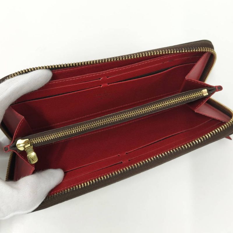 Louis Vuitton Portefeuille Clemence Damier Ebene