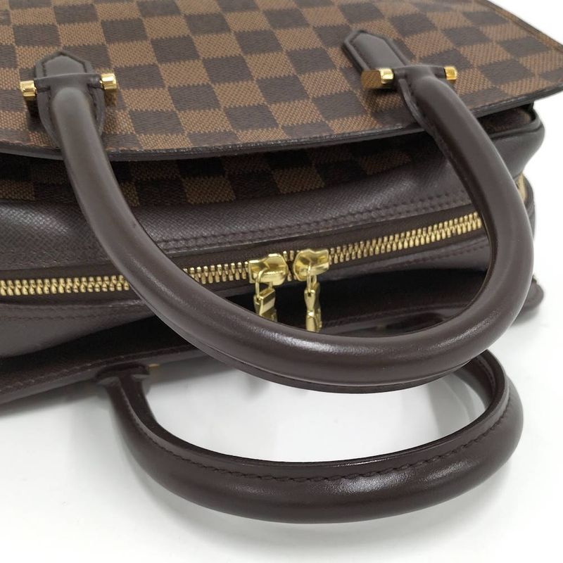 Louis Vuitton Triana Handbag Damier Ebene