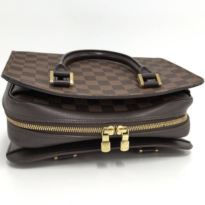 Louis Vuitton Triana Handbag Damier Ebene