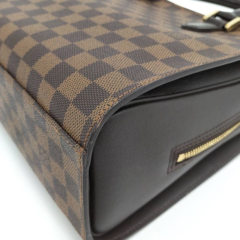 Louis Vuitton Triana Handbag Damier Ebene