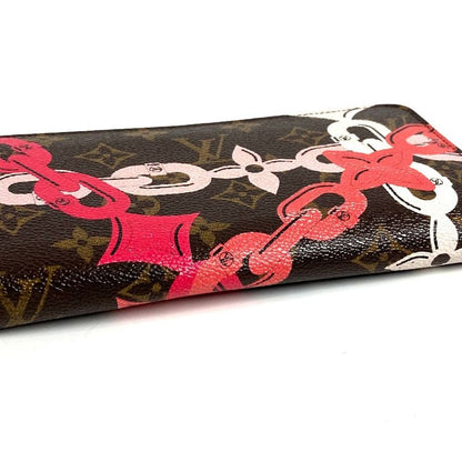 Louis Vuitton Zippy Long Wallet Monogram Canvas Brown