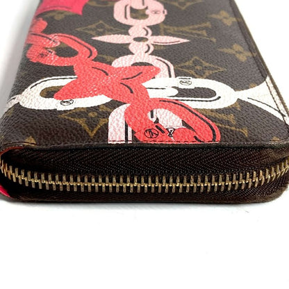 Louis Vuitton Zippy Long Wallet Monogram Canvas Brown