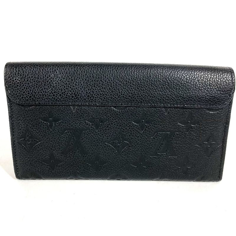 Louis Vuitton Long Wallet Portefeuille Pont Neuf Monogram Empreinte