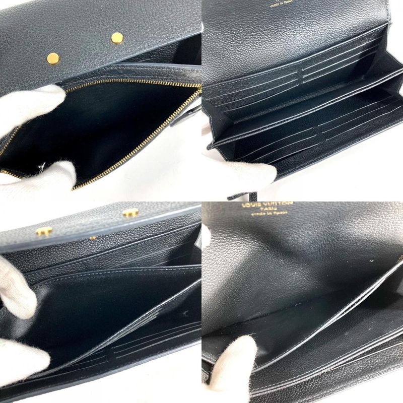 Louis Vuitton Long Wallet Portefeuille Pont Neuf Monogram Empreinte